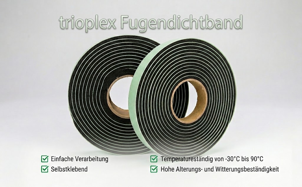trioplex 88/8-15 mm, M, siyah, 6 m 