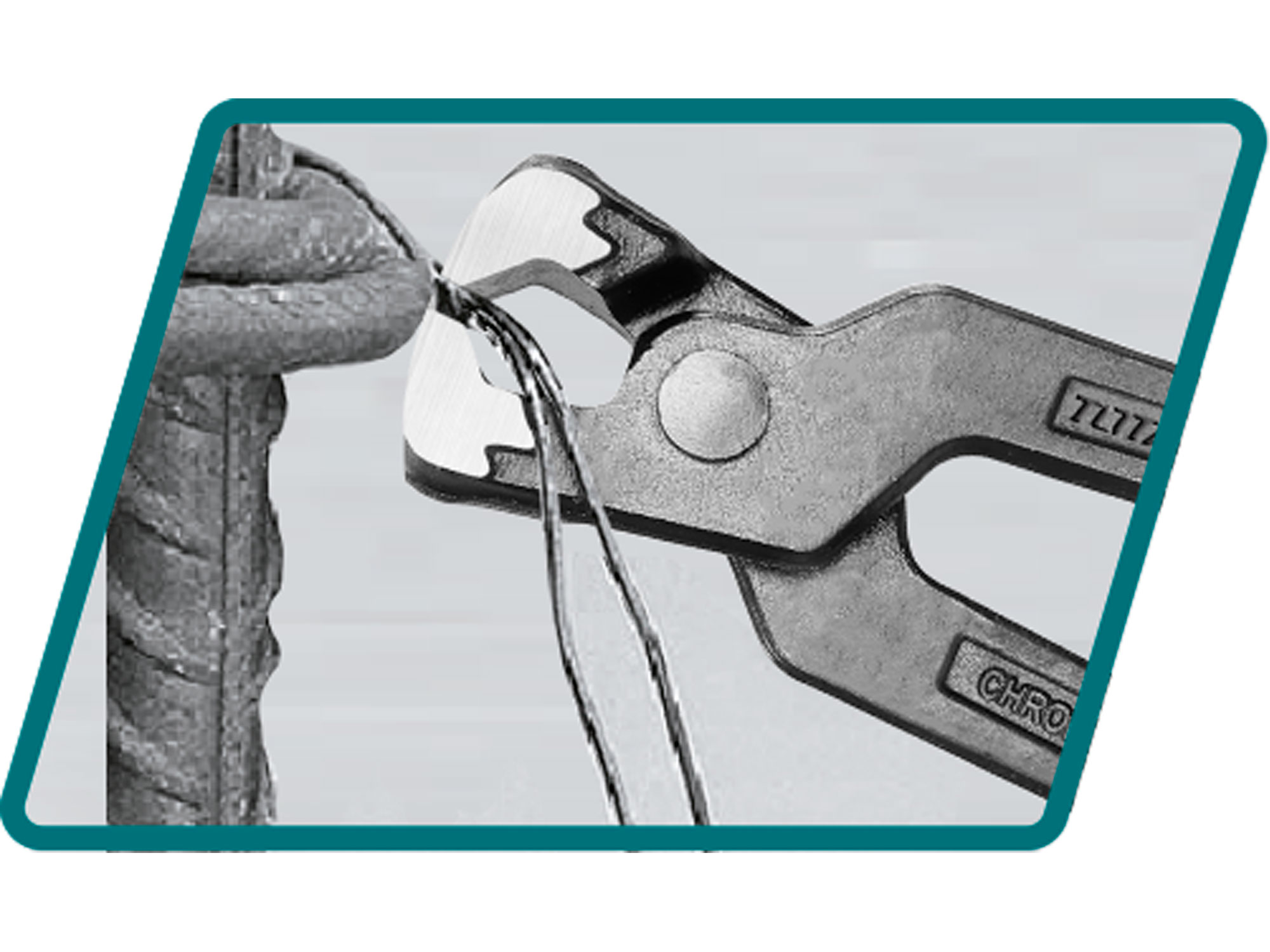 Total Sıkma pensesi, izolasyonlu, endüstriyel, 228 mm, CrV