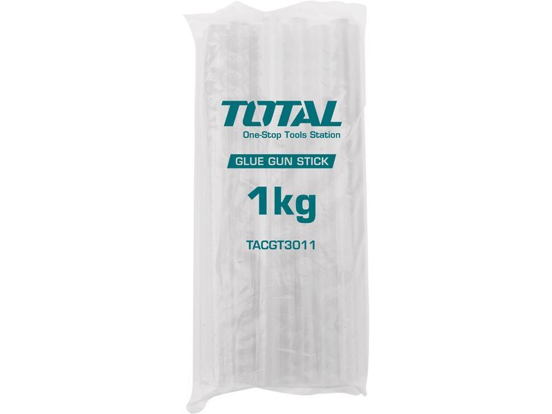 Total şeffaf eritme çubukları, 1 kg, çap 11,2 mm, uzunluk 30 cm Total şeffaf eritme çubukları, 1 kg, çap 11,2 mm, uzunluk 30 cm