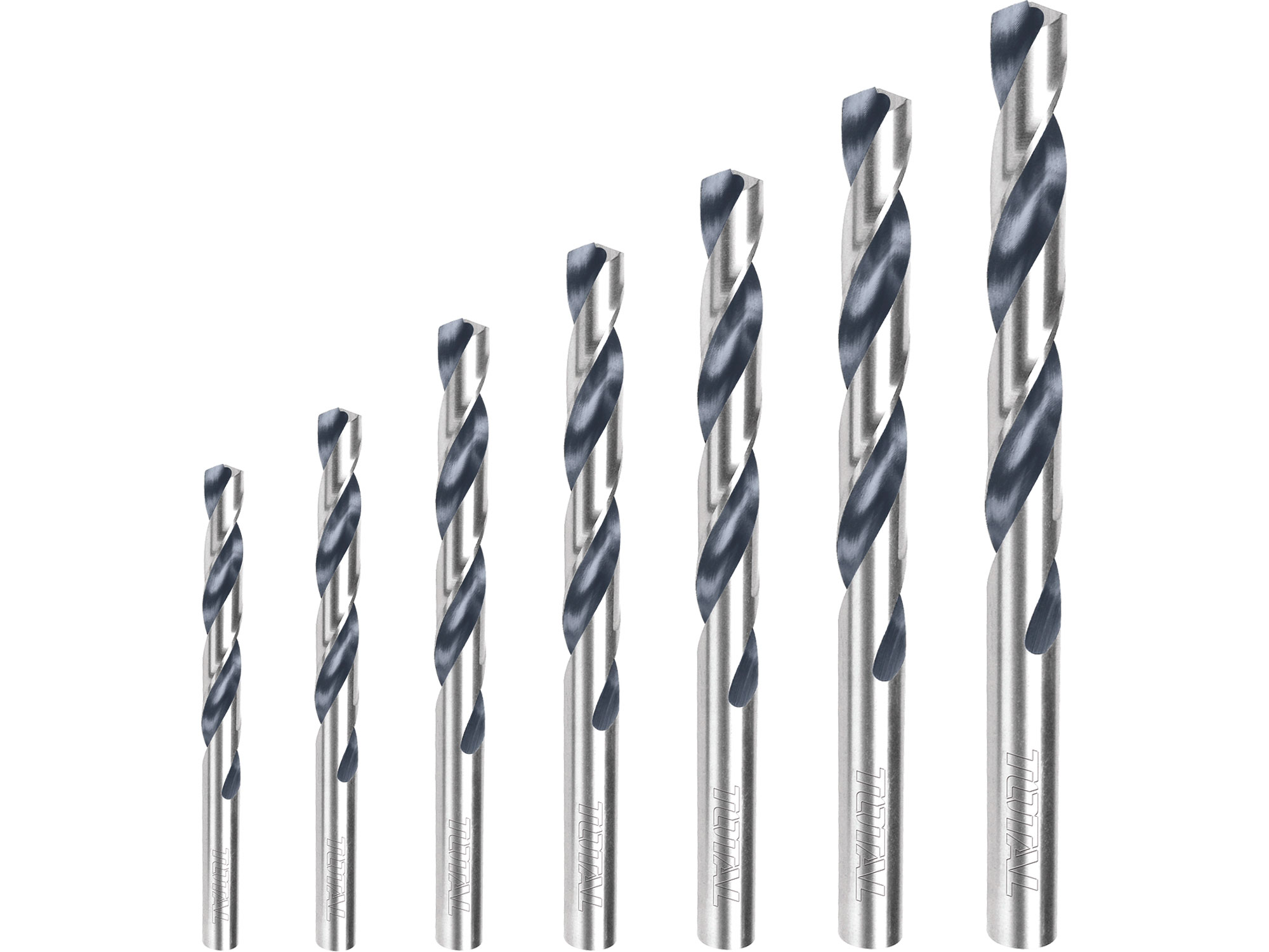 Metal için matkap uçları, HSS, 7'li set, endüstri Metal için matkap uçları, HSS, 7'li set, endüstri