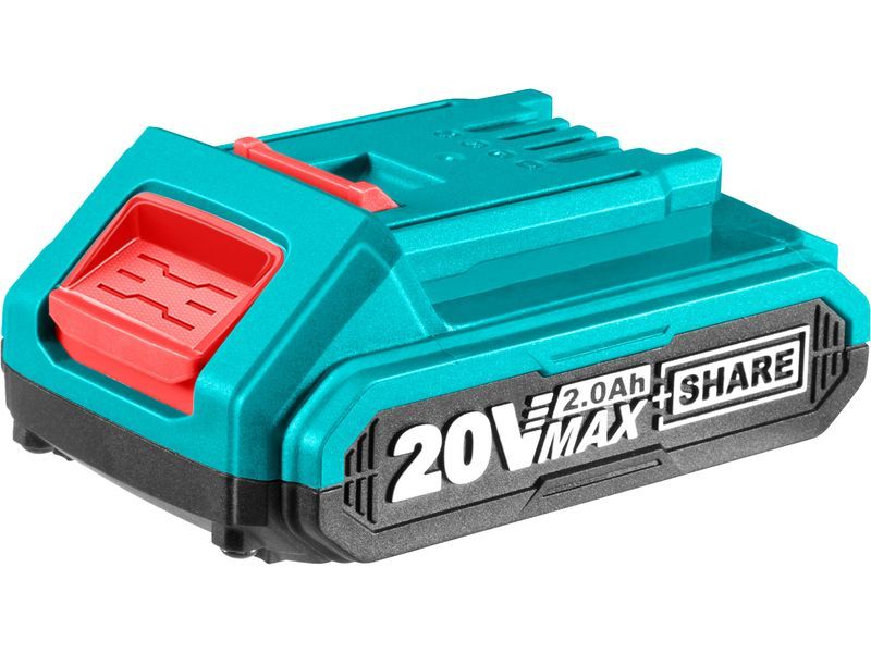 Total Şarj edilebilir akü 20V, Li-Ion, 2000mAh Total Şarj edilebilir akü 20V, Li-Ion, 2000mAh