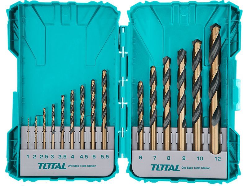 Matkap uçları, 15'li set, HSS Matkap uçları, 15'li set, HSS