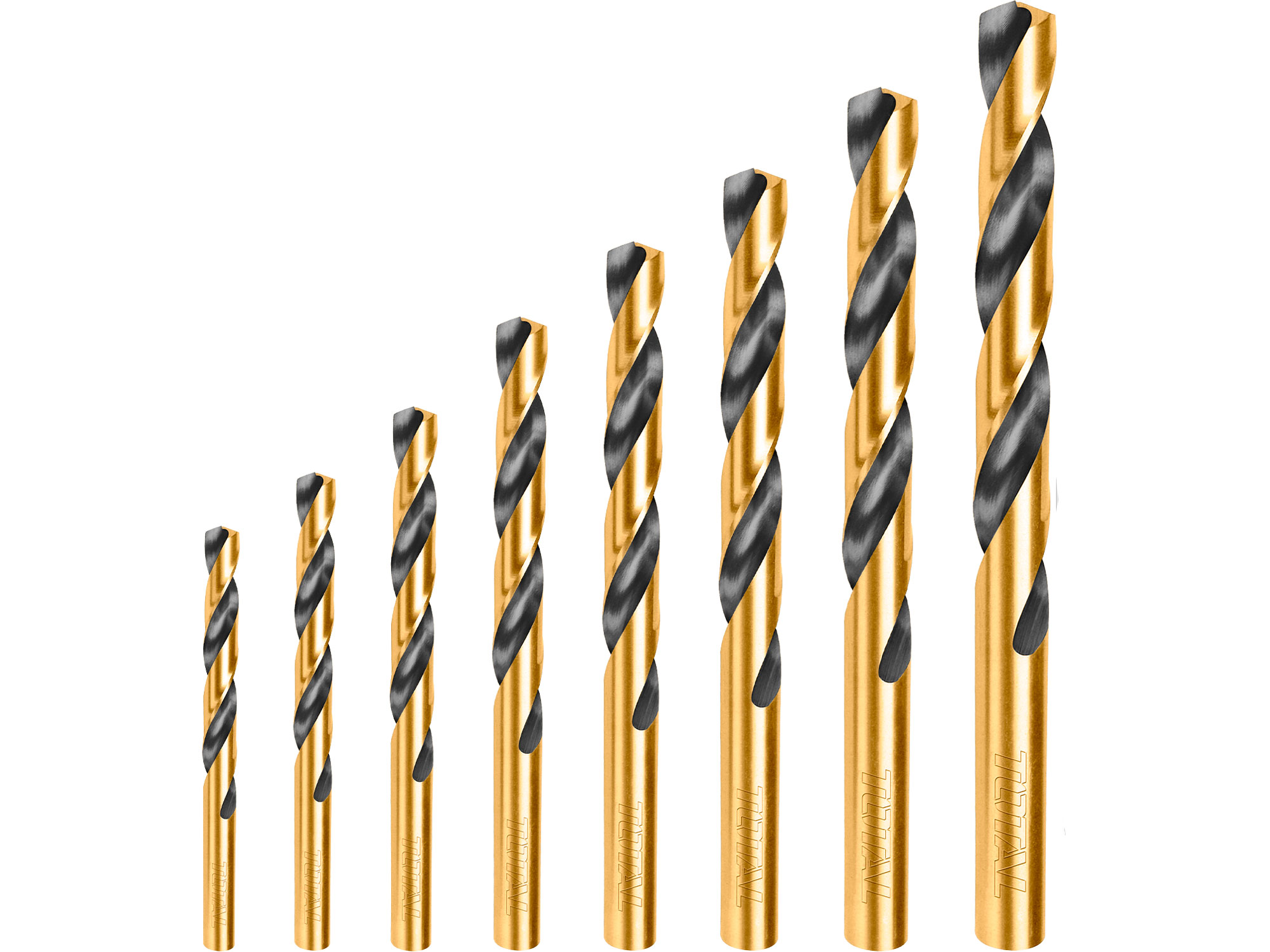 Metal için matkap uçları, 8 HSS seti Metal için matkap uçları, 8 HSS seti